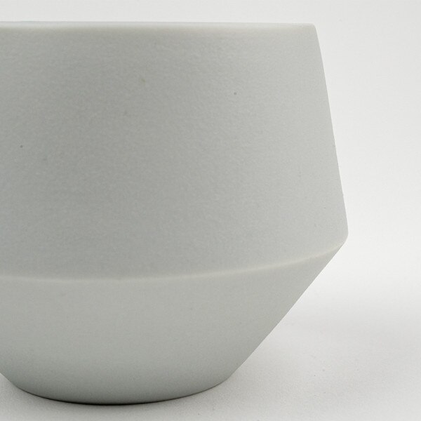 Image of Blue White Frosted Sencha Teacup 4