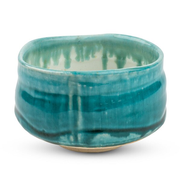 Image of Jade White Matcha Bowl 4.5" 1