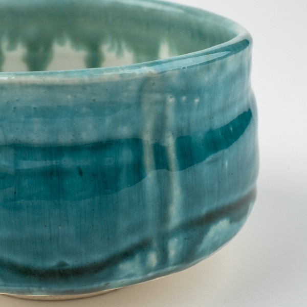 Image of Jade White Matcha Bowl 4.5" 4
