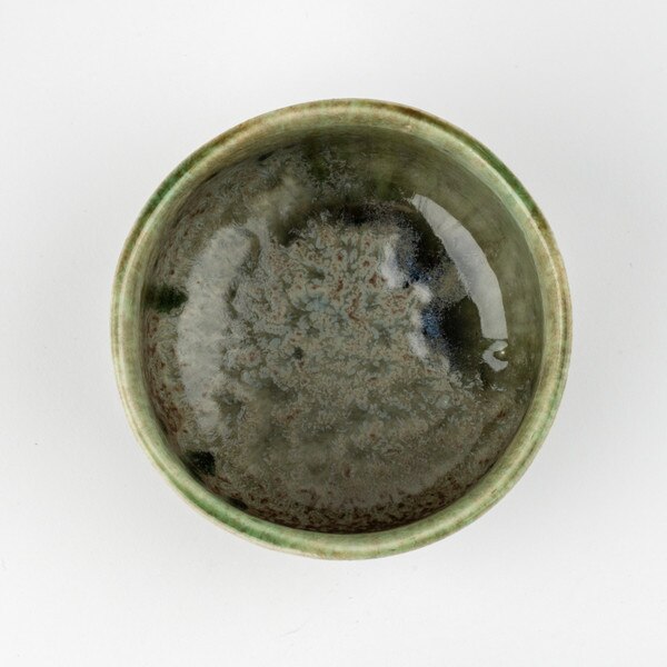 Image of Camouflage Green Matcha Bowl 5" 3