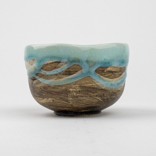 Image of Sea Green Matcha Bowl 4.25" 2