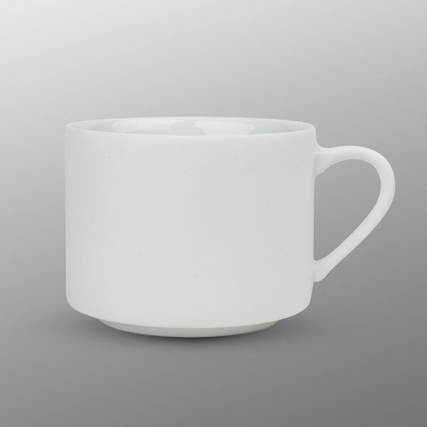 Image of Matte White Breakfast Cup 2
