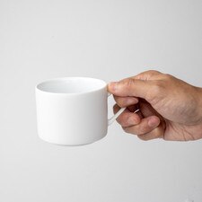 Matte White Breakfast Cup hover-image