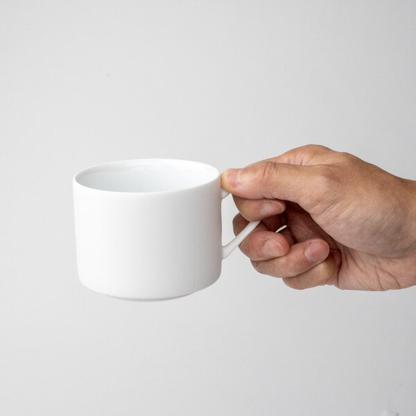 Image of Matte White Breakfast Cup 5