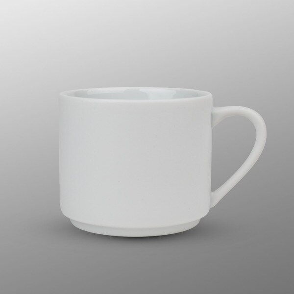 Image of Matte White Tea Cup 2