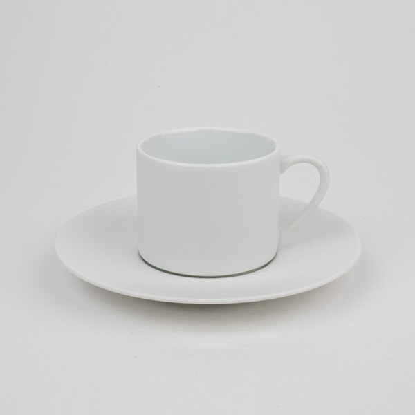Image of Matte White Tea Cup 4