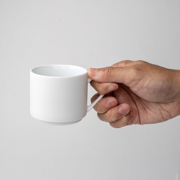 Image of Matte White Tea Cup 5