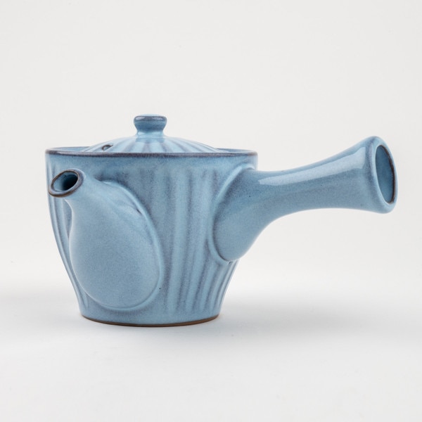 Image of Sky Blue Teapot 6.75" 2