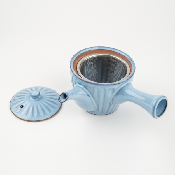 Image of Sky Blue Teapot 6.75" 3