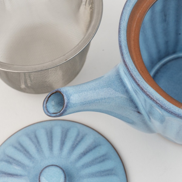 Image of Sky Blue Teapot 6.75" 5
