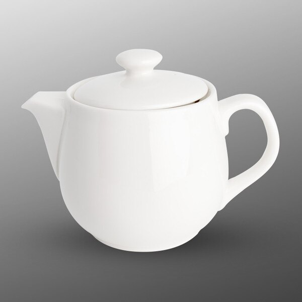 Image of Korin Durable White Teapot 15 oz 1