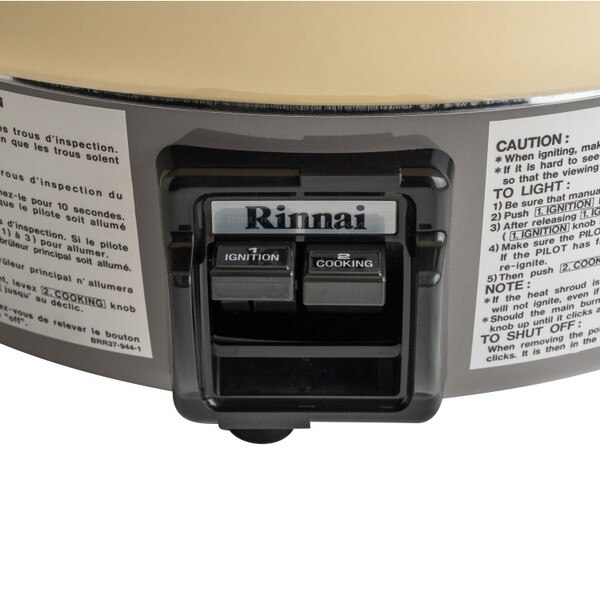 Image of Rinnai Gas Cooker LP Gas / RER-55AS-LP (55 Cups) 4