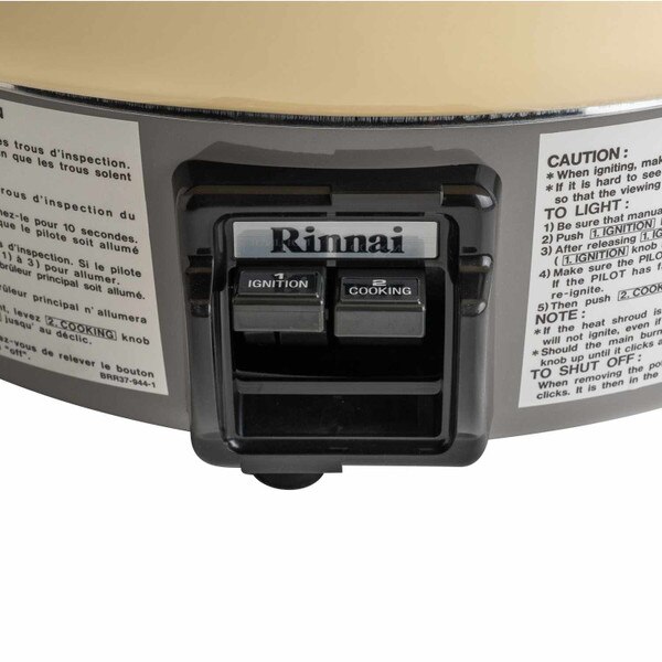 Image of Rinnai Gas Cooker Natural Gas / RER-55AS-N (55 Cups) 4