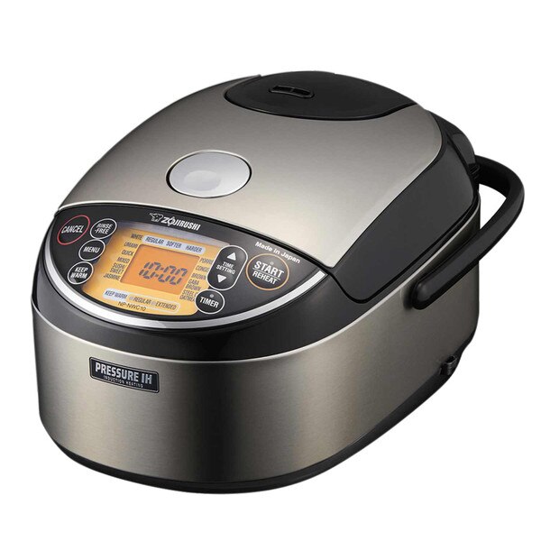 Image of Zojirushi NP-NWC10 IH Pressure Rice Cooker & Warmer (5.5 Cups) 1
