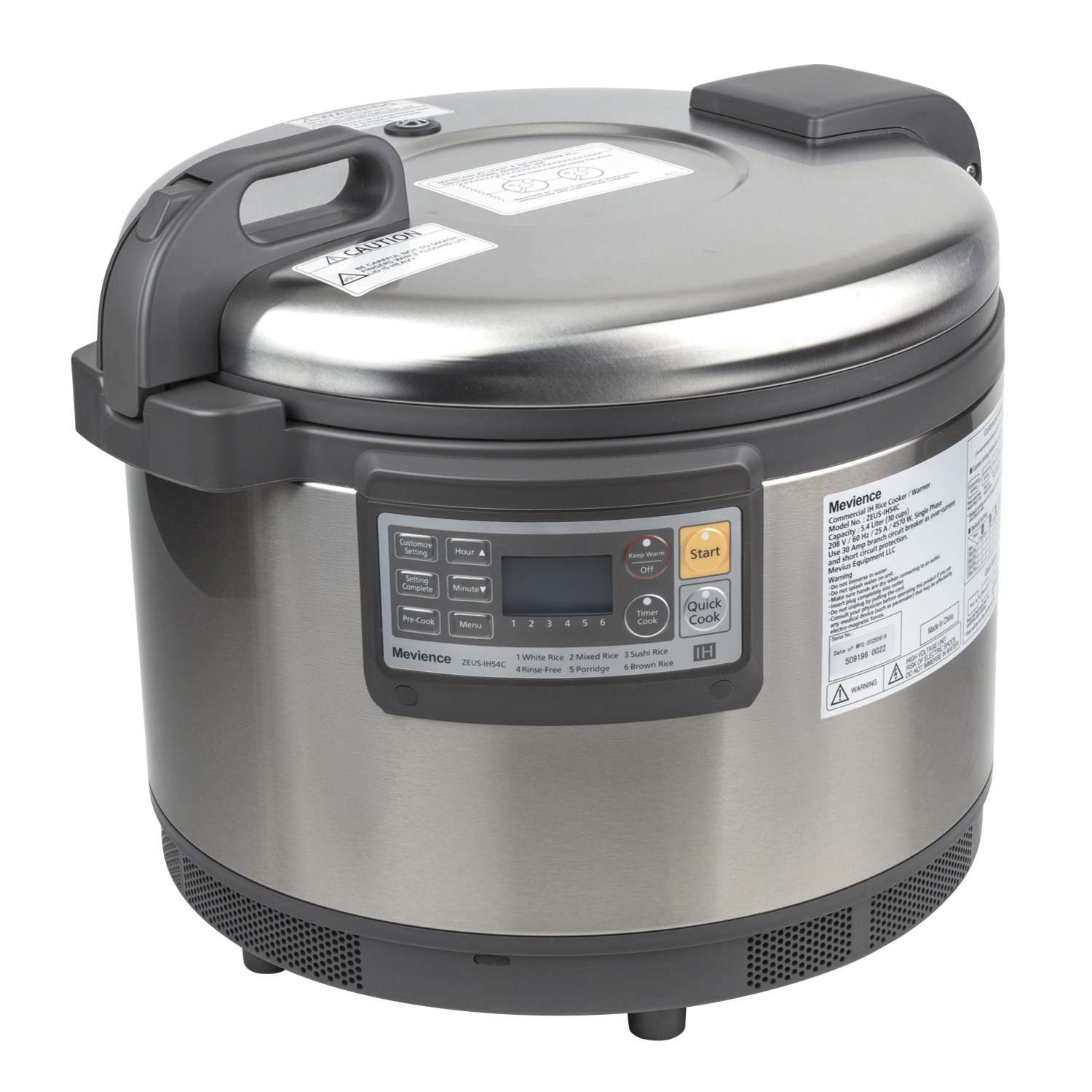 【KA-KUNさま専用】CUCKOO SMART IH 炊飯器 グレー Mevience Commercial IH Rice Cooker ZEUS-IH54C | KORIN