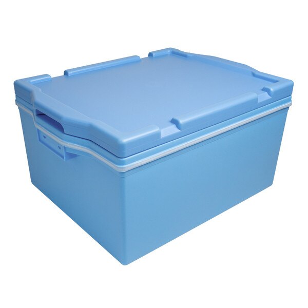 Image of Plastic Blue Rice Container (50 Cups) 1