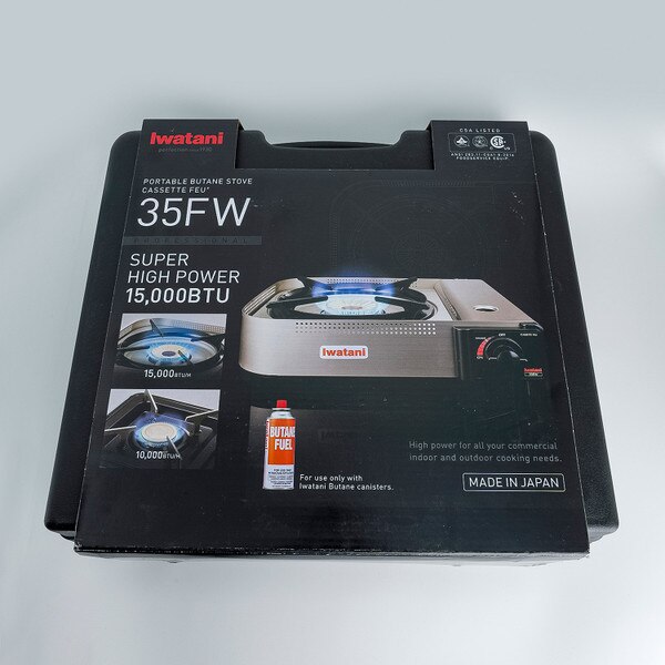 Image of Iwatani Portable Gas Stove Super High Power (15,000 BTU/h) 4