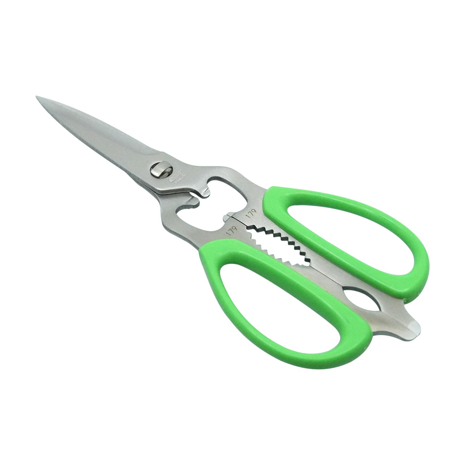 Silky Removable, Washable, Hygienic Chef Pro+ Scissor Green | KORIN