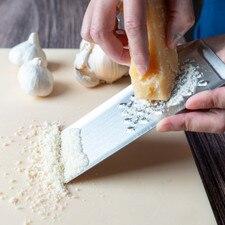 Tomita Stainless Grater Silver 7"L hover-image