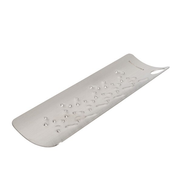 Image of Tomita Stainless Curved Grater Silver 6.5" 1