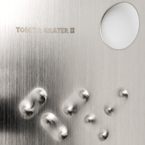 Image of Tomita Stainless Curved Grater Silver 6.5" 4