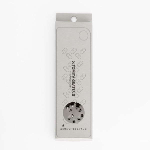 Image of Tomita Stainless Curved Grater Silver 6.5" 5