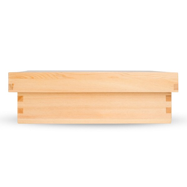 Image of Hinoki Wooden Lidded Box 9" 3