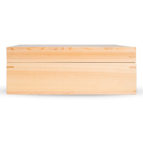 Image of Hinoki Wooden Lidded Box 8" 3