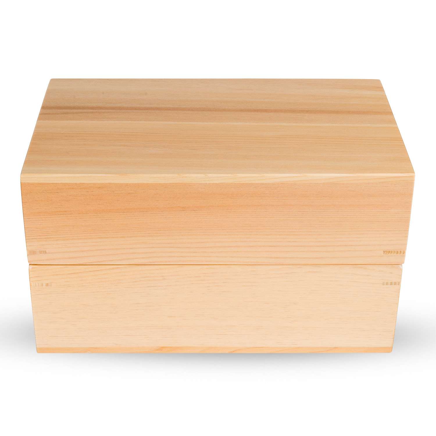 Hinoki Wood Side Table | Minimalist Wood Accent Table – The