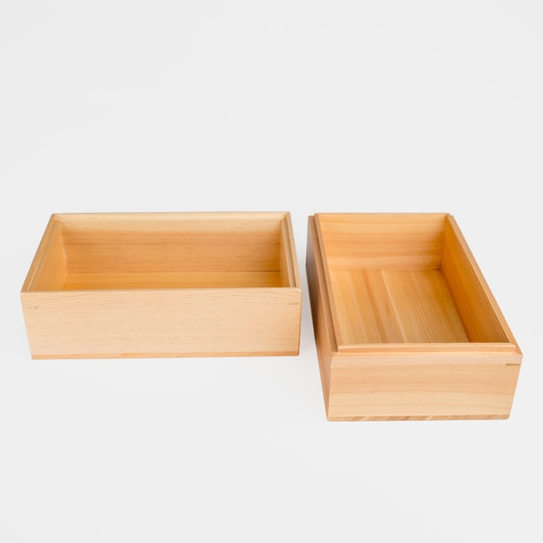 Image of Hinoki Wooden Lidded Box 7.75" 4