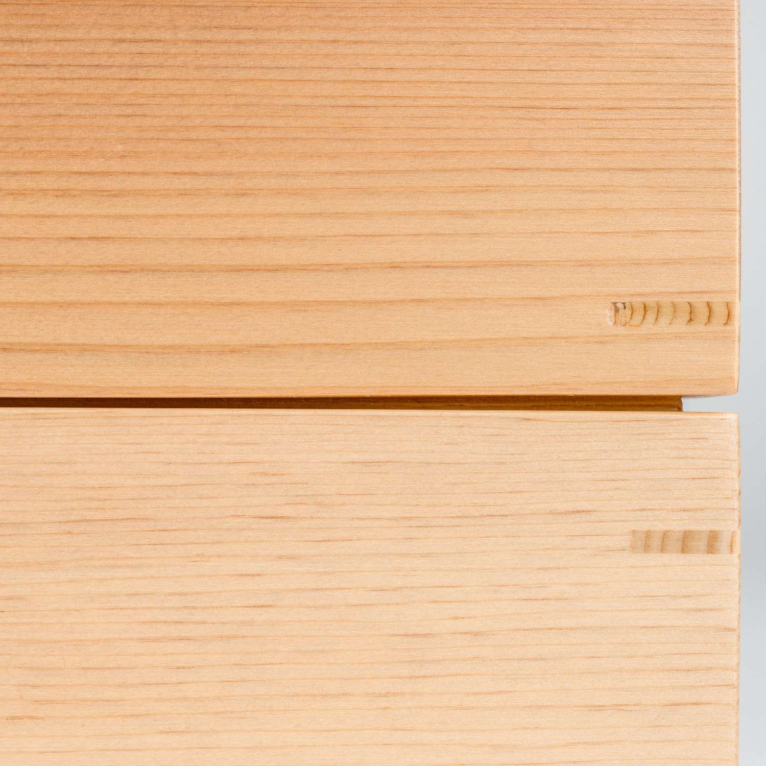 Hinoki Wooden Lidded Box 7.75