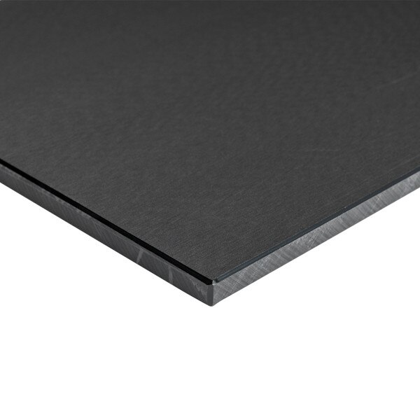 Image of Tenryo Black Slip Resistant Polyethylene Cutting Board 4