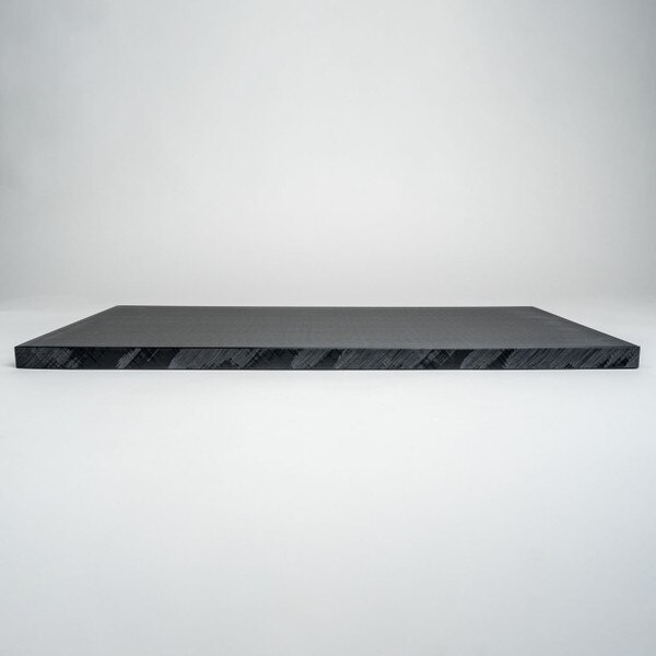 Image of Tenryo Black Slip Resistant Polyethylene Cutting Board 2