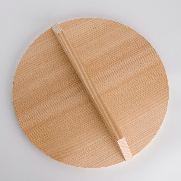 Image of Wooden Lid for Aluminum Entsuki Cooking Pot 9.5" (24cm) 3