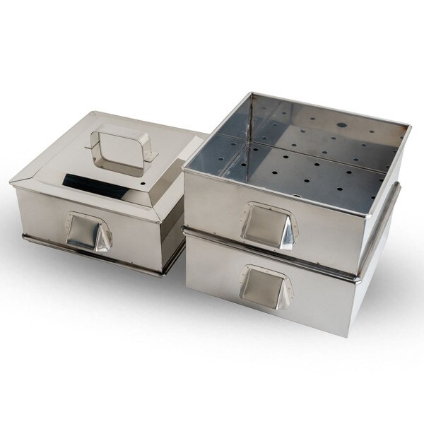 Image of Stainless Steel Kaku Steamer 3 Tier 13.8" 3