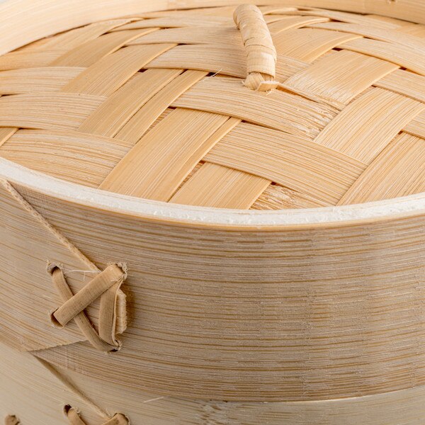 Image of Bamboo Steamer 2 Tier 6" (15cm) 5