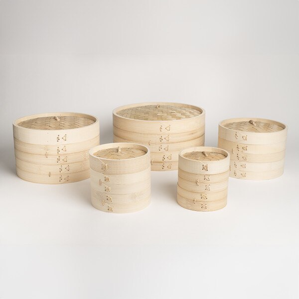 Image of Bamboo Steamer 2 Tier 12" (30cm) 7