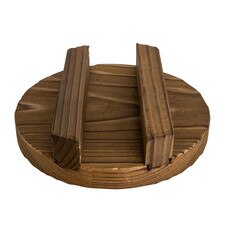 Wood Cover for Aluminum Kamameshi Pot