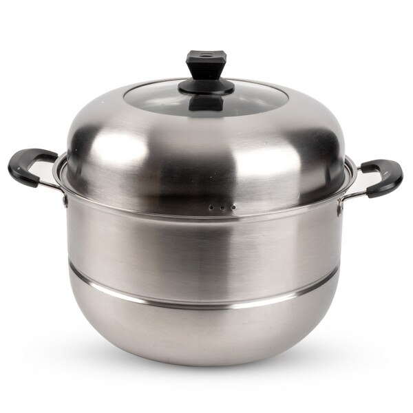 Image of Stainless Steel Steamer 2 Tier 1