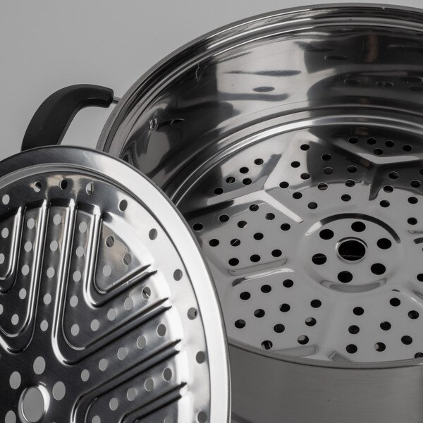 Image of Stainless Steel Steamer 2 Tier 3