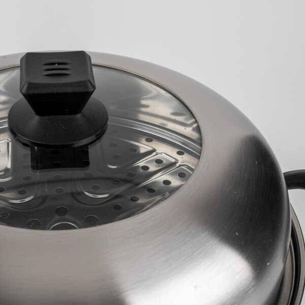 Image of Stainless Steel Steamer 2 Tier 5