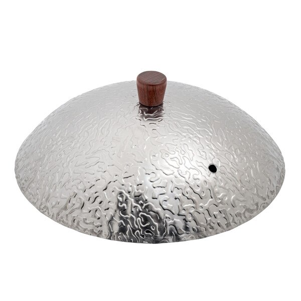 Image of Hammered Stainless Steel Lid 6.25" 1