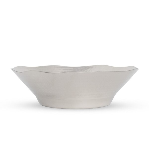 Image of Hammered Stainless Steel Pot 7" 2