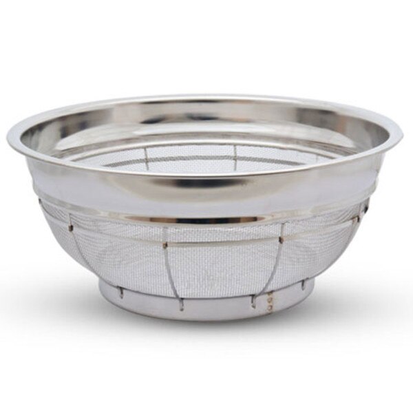 Image of Stainless Shallow Colander 2