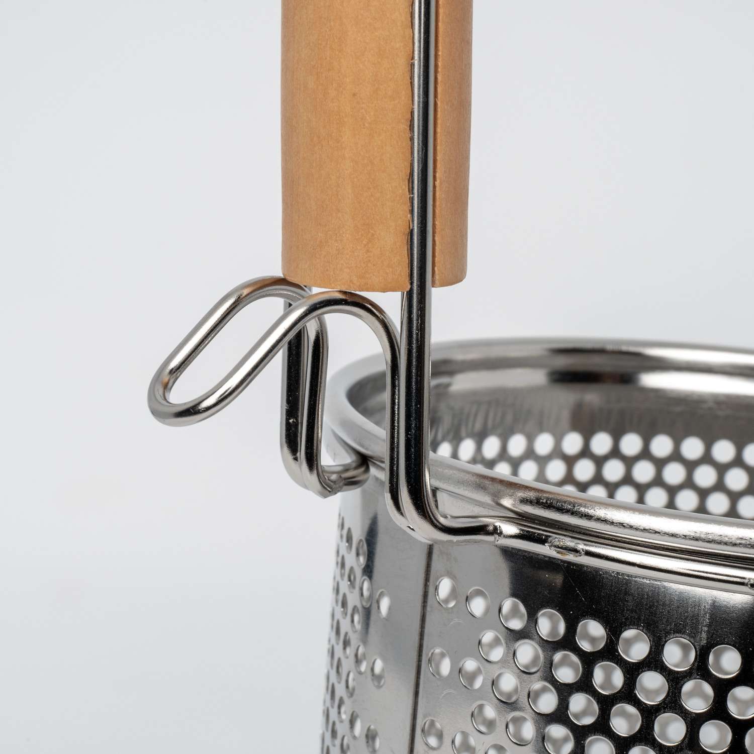 Flat Bottom Noodle Strainer 5.5