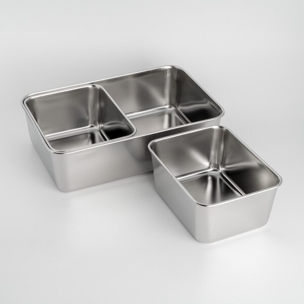 Image of Stainless Steel Yakumi Pan - 2 Compartments 4