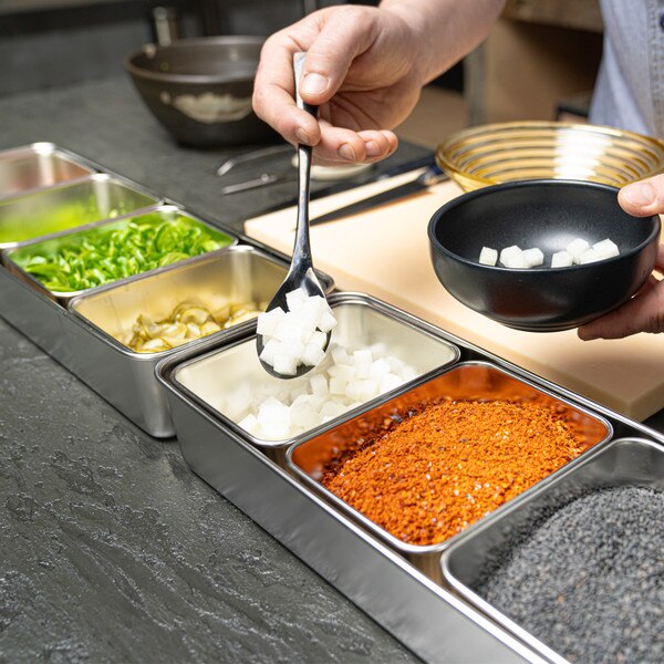 Image of Stainless Steel Yakumi Pan 11" - 4 Compartments 5