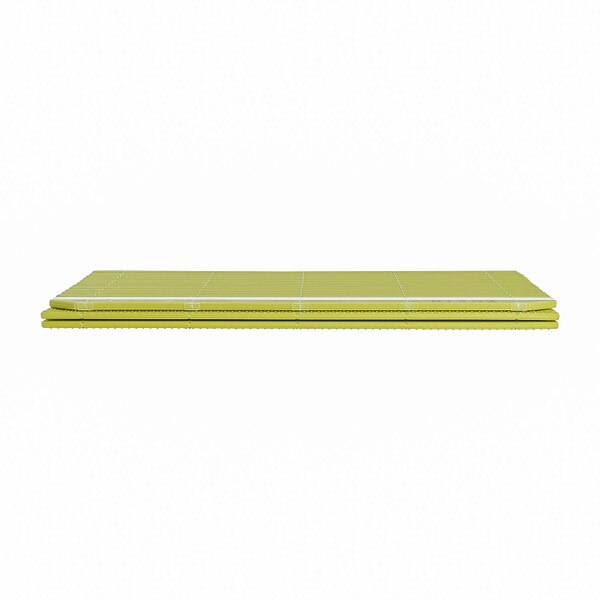  Hasegawa 10 x 9.5 Inch Plastic Green Makisu/Sushi