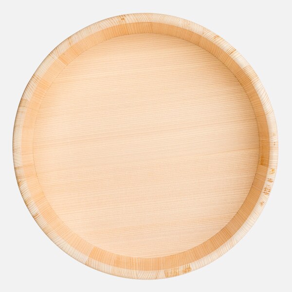 Image of Cypress Wooden Rice Mixing Tub (Hangiri) - 39cm 3