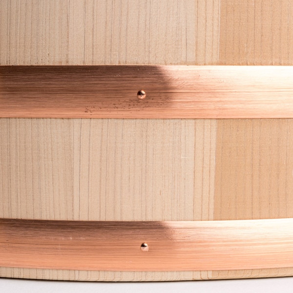 Image of Cypress Wooden Rice Mixing Tub (Hangiri) - 54cm 2